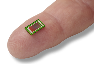 Topaz sensor on tip of finger